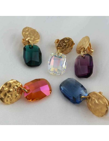 Boucles d'oreilles clips Versailles