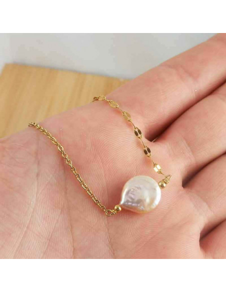 Bracelet perle d'eau douce