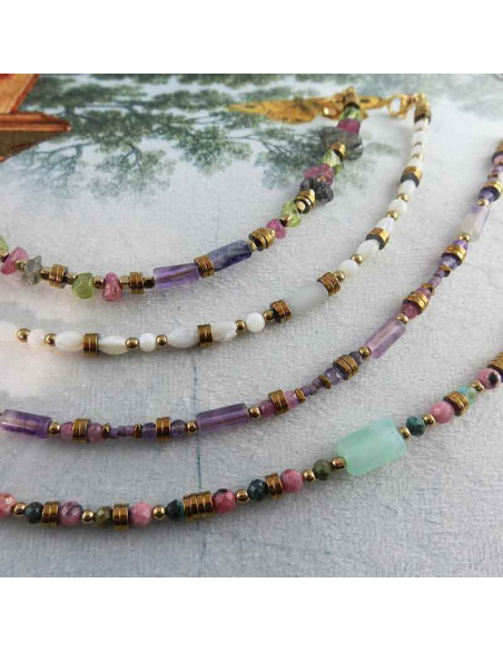 Bracelet Java Améthyste