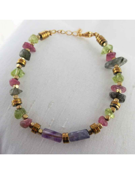 Bracelet Java Améthyste