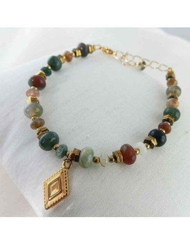 Bracelet agate indienne 2