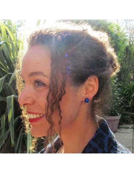 Boucles d'oreilles clips Pierres Fines