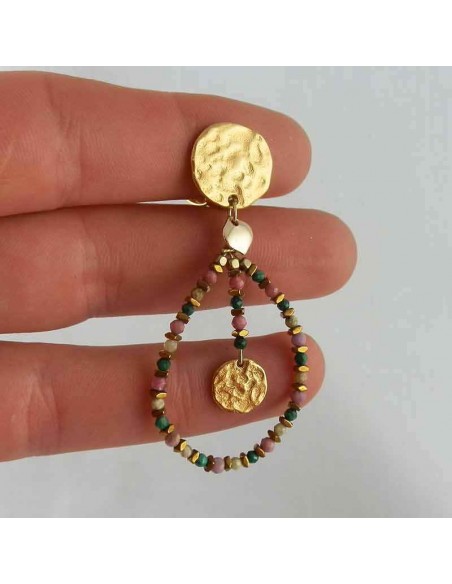 Boucles d'oreilles à clips Pondichéry