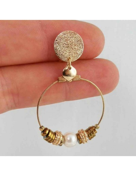 Boucles d oreilles Salomée