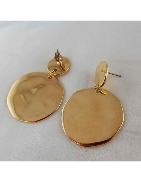 boucle d'oreille plaqué or