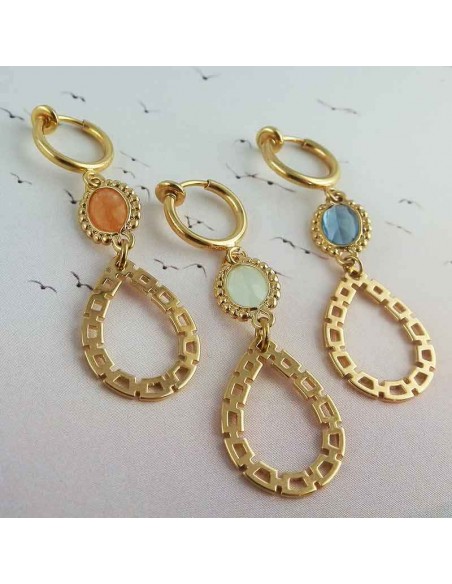 Boucles d'oreilles clips Eva