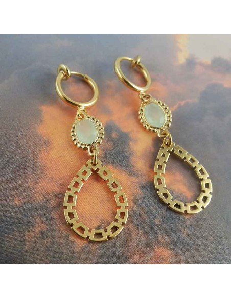 Boucles d'oreilles clips Eva