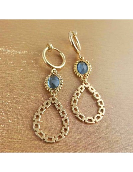 Boucles d'oreilles clips Eva