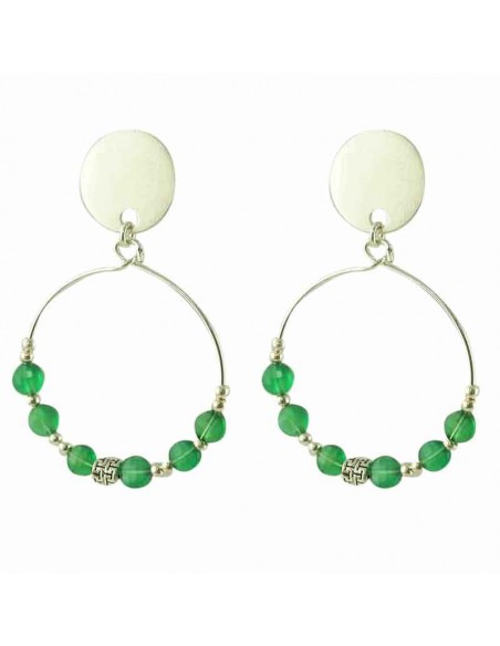 Boucles d'oreilles clips argent 925 créoles