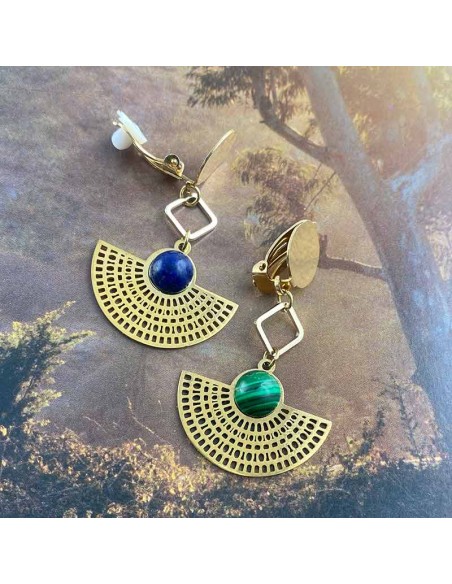 Boucles d'oreilles clips Farah