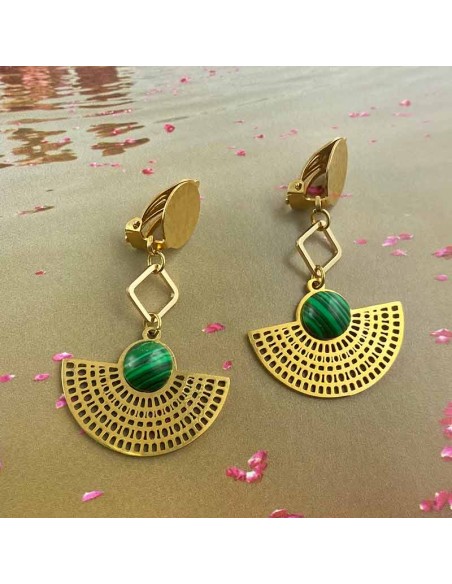 Boucles d'oreilles clips Farah