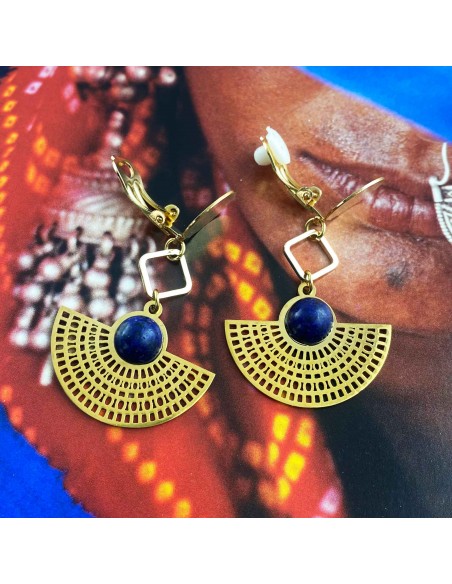 Boucles d'oreilles clips Farah