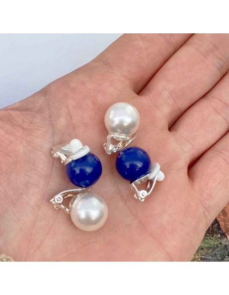 Boucle d'oreille clip Swarovski