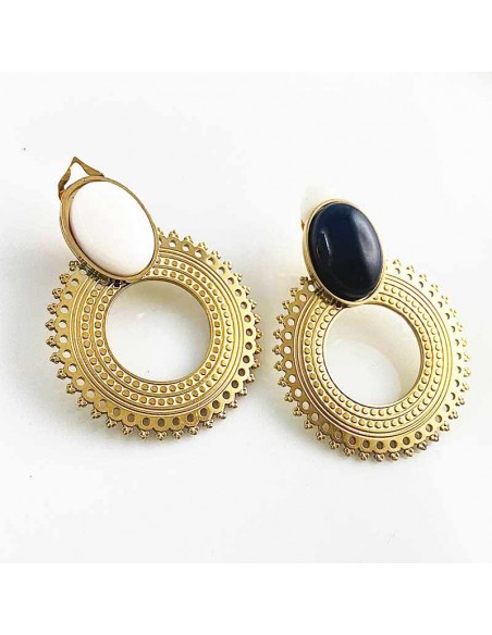 Boucles d'oreilles clips St Germain