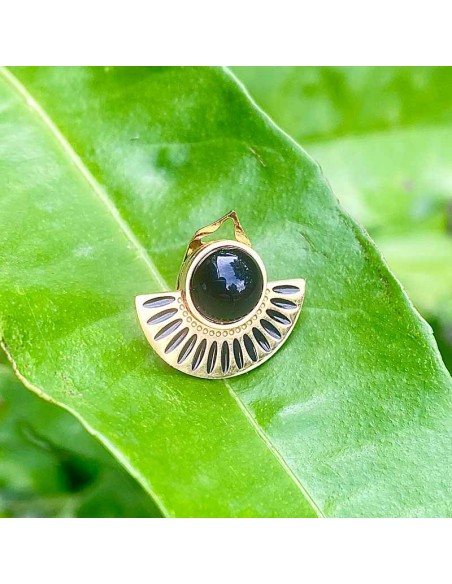 Boucle d'oreille clip Peyotl