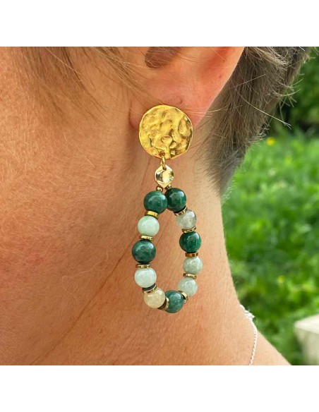 Boucles d'oreilles clips Toscane