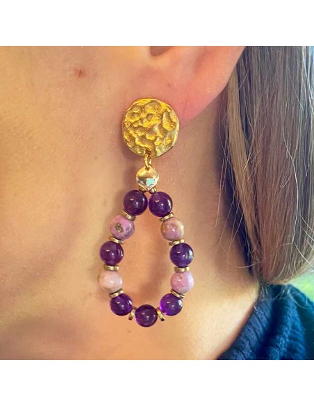 Boucles d'oreilles clips Toscane