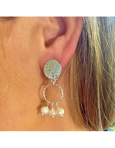 Boucles d'oreilles clips Wedding Night argent 925 2