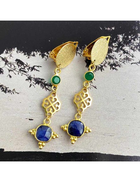 Boucle d'oreille clip Victoria