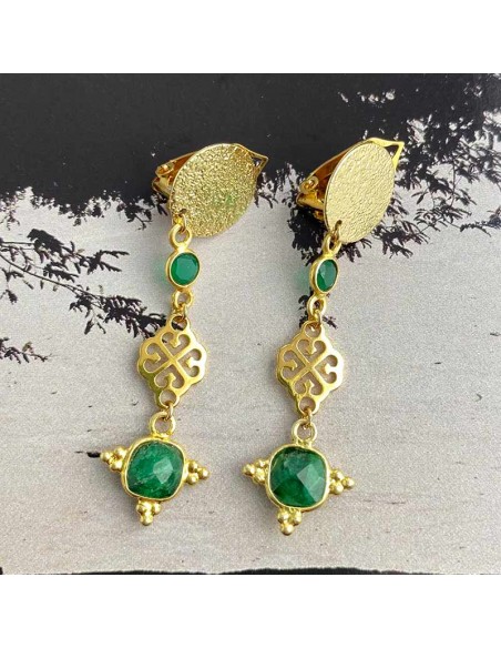 Boucle d'oreille clip Victoria