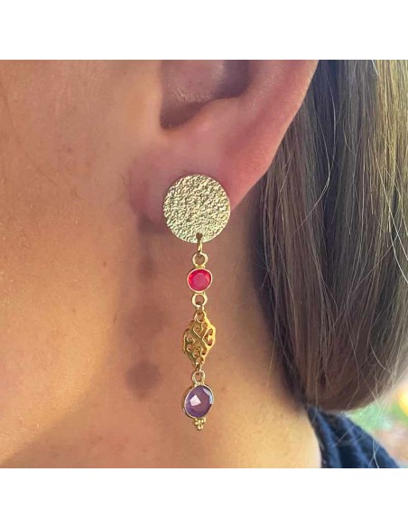 Boucle d'oreille clip Victoria