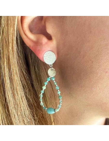 Boucles d'oreilles clips argent 925 Varsovie