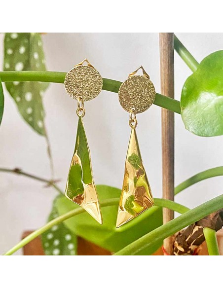 Boucles d'oreilles clips Plaka