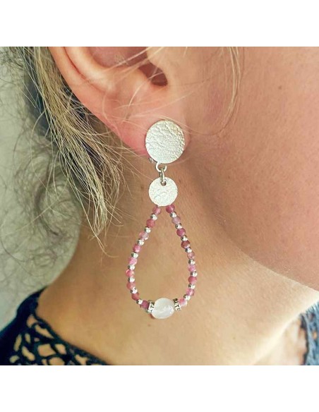 Boucles d'oreilles clips argent 925 Varsovie