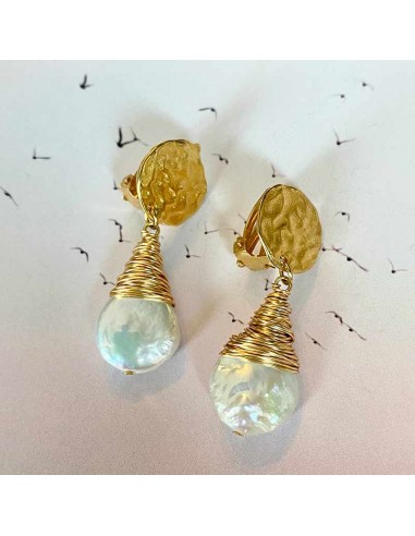 Boucles d'oreilles à clips Derviche