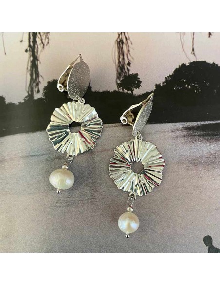 Boucles d'oreilles à clips Sonia