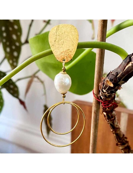 Boucles d'oreilles clips Milady