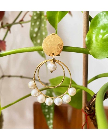 Boucles d'oreilles à clips San Marco