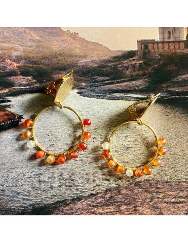 Boucles d'oreilles à clips Gaïa