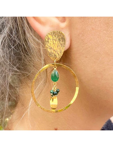 Boucles d'oreilles clips Antibes