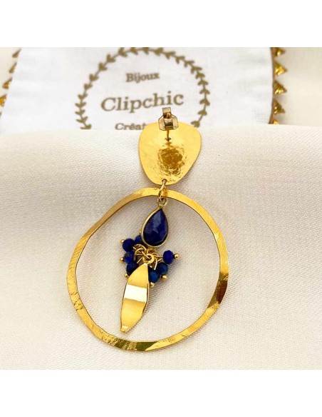 Boucle d'oreille créole antibes