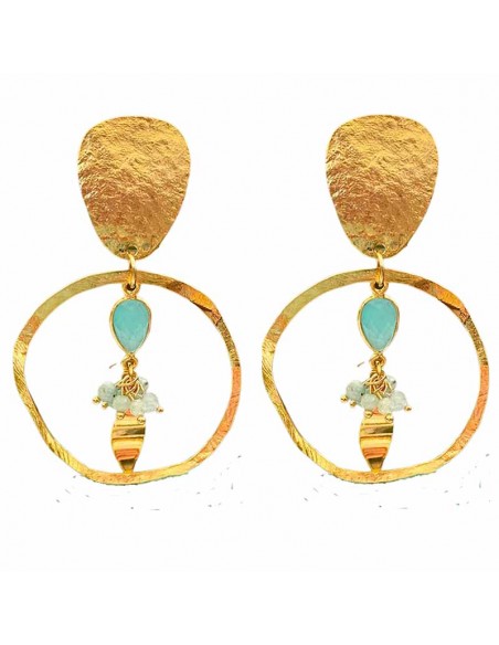 Boucle d'oreille créole antibes