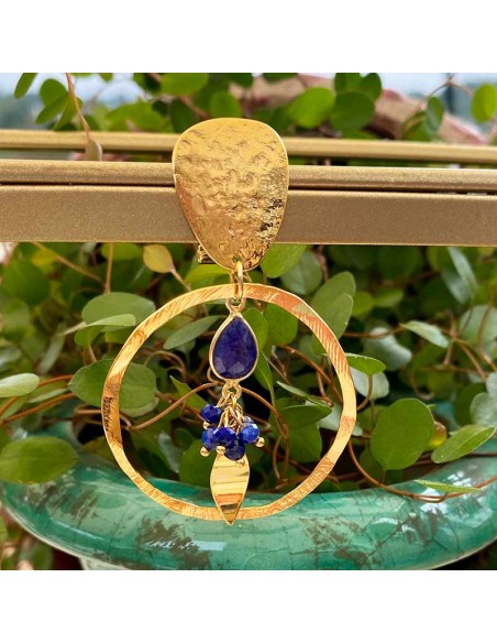 Boucle d'oreille créole antibes