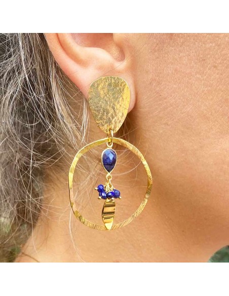 Boucle d'oreille créole antibes