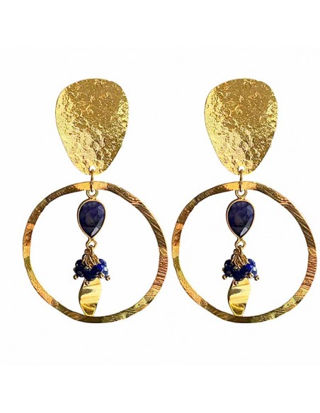 Boucle d'oreille créole antibes