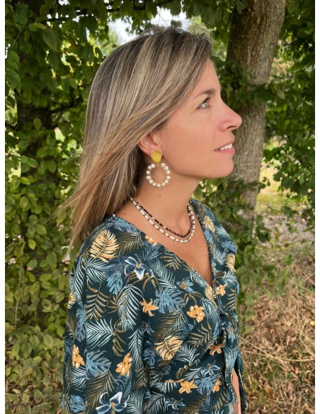 Boucles d'oreilles clips Mostra