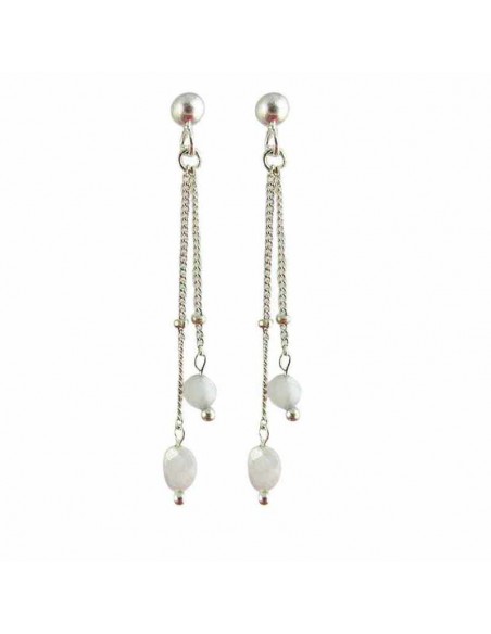 Boucles d'oreilles argent Lapis Lazuli