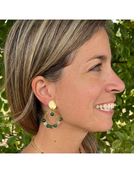 Boucles d'oreilles clips Créoles San Marco