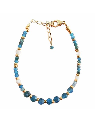 Bracelet Lapis-Lazuli Apatite 2
