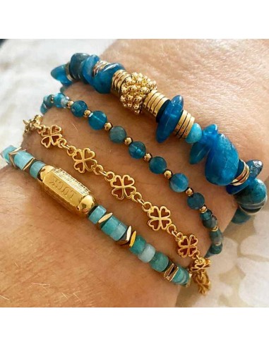 Bracelet Lapis-Lazuli Apatite