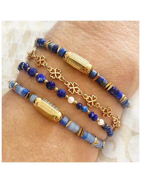 Bracelet Lapis-Lazuli Apatite