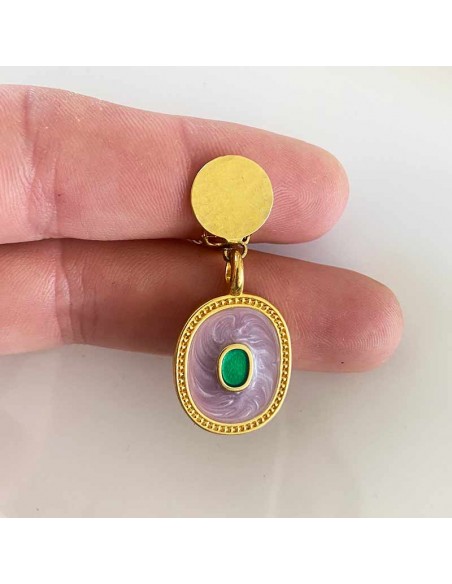 Boucles d'oreilles clips Sunset