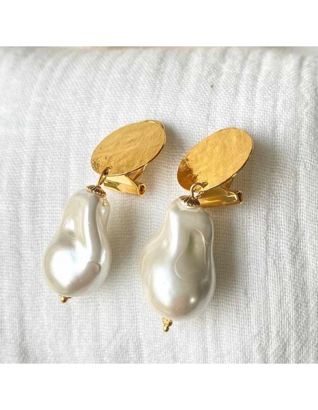 Boucles d'oreilles clips Verone