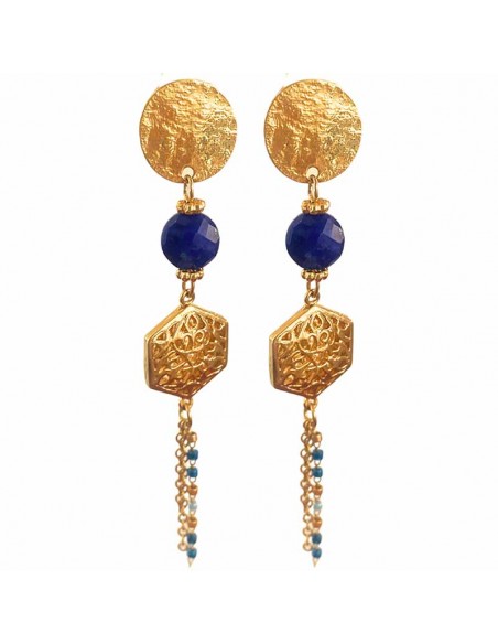 Boucles d'oreilles à clips  Kilim