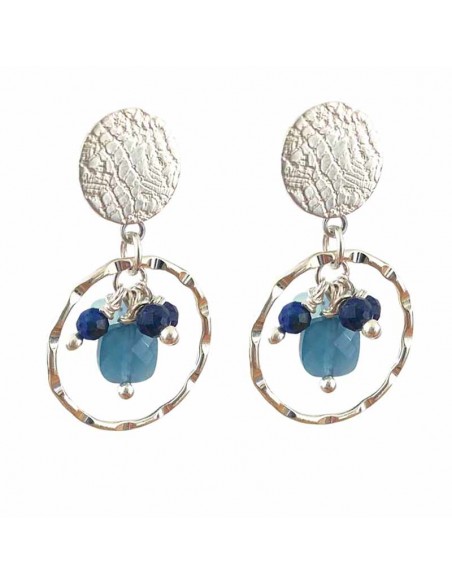 Boucles d'oreilles clips Argent Eden