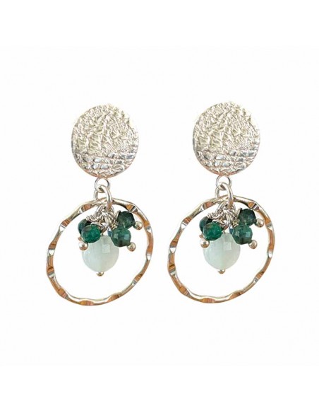 Boucles d'oreilles clips Argent Eden